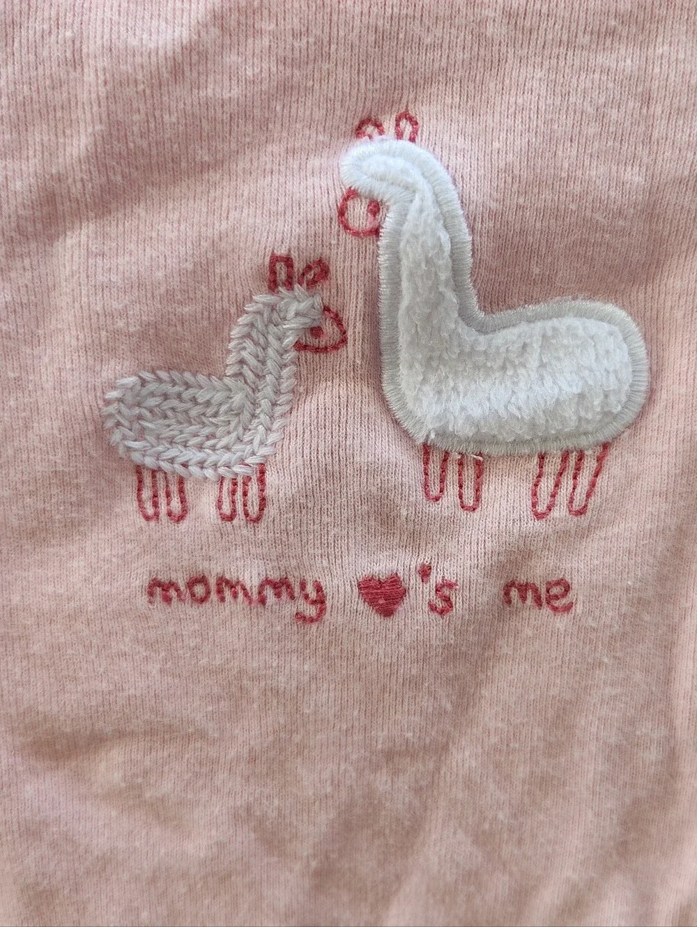 Carter's Soft Pink Baby 6-9m Bodysuit Mommy Loves Me